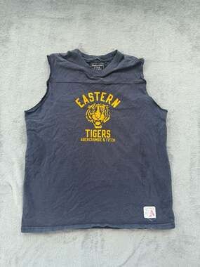 Abercrombie & Fitch Eastern Tigers Graphic Muscle Tank Top